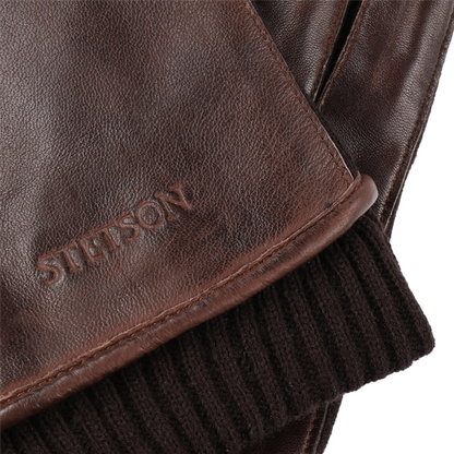 Gloves Nappa Sheepskin Brown