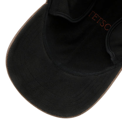 Baseball Cap Chevrette Cowhide EF Dark Brown