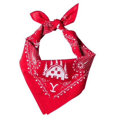 Yellowstone Bandana Red
