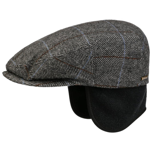Kent Fishbone Earflaps Grey