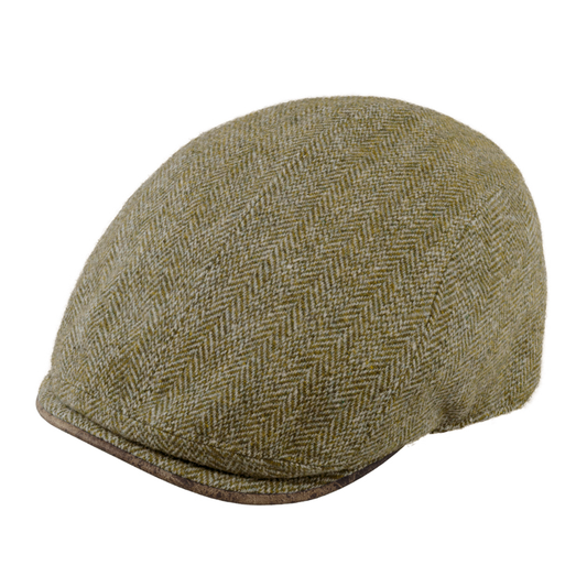 Flatcap Herringbone Olive