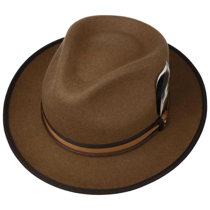 Fedora Woolfelt Mix Cognac