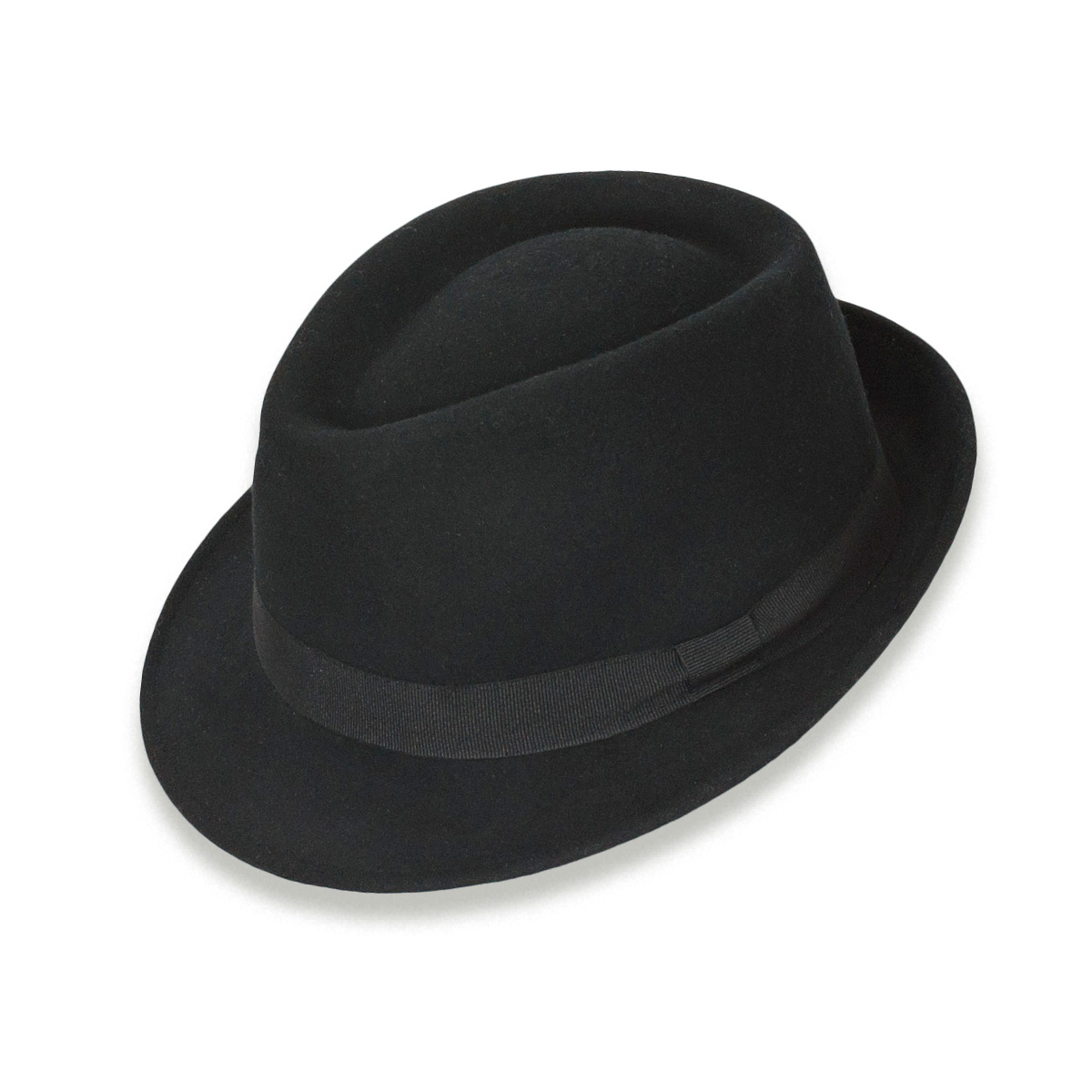 Trilby Woolfelt Black