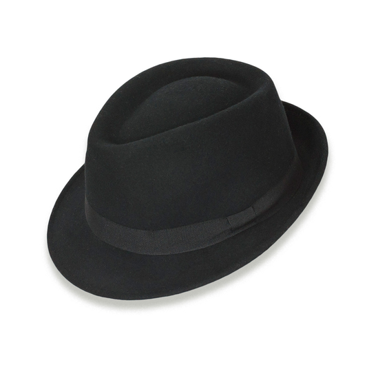 Trilby Woolfelt Black