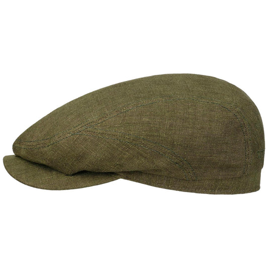 Driver Cap Linen Green