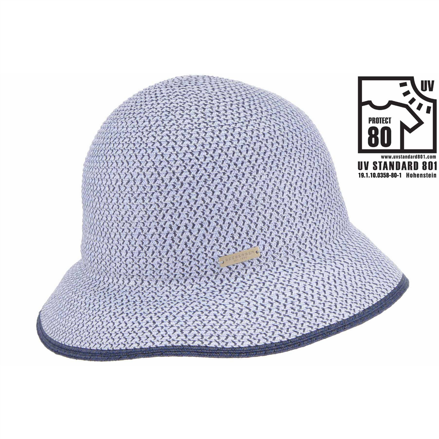 Stella Braid Cloche Light Blue/Swallow Blue