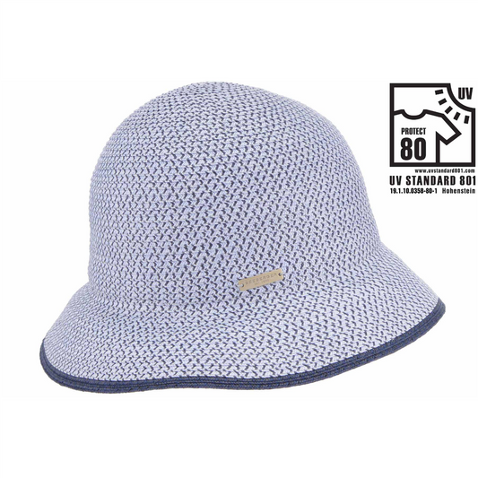 Stella Braid Cloche Light Blue/Swallow Blue