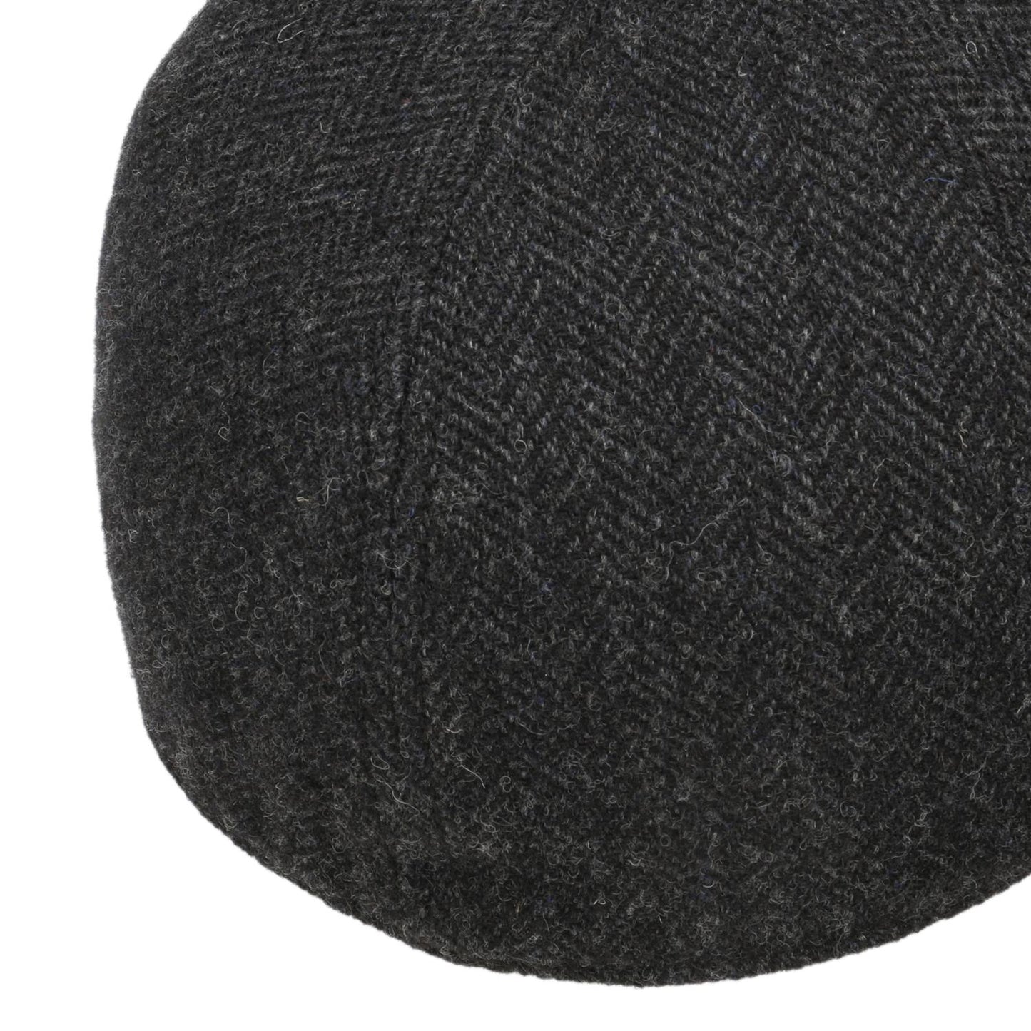 Baseball Wool Herringbone Dark Grey