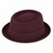 Pork Pie Woolfelt Bordeaux