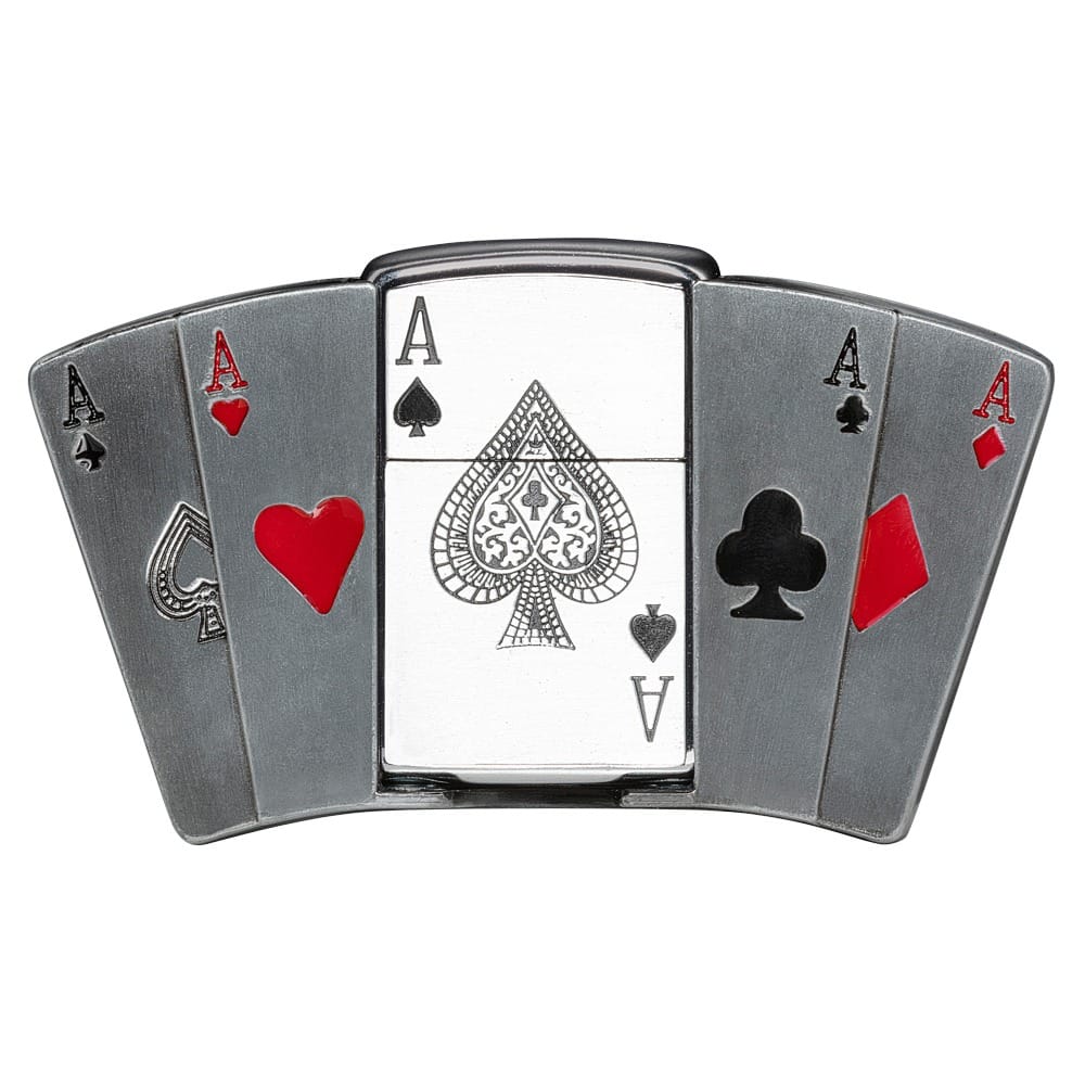 Beltespenne Poker med Lighter