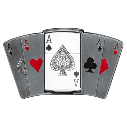 Beltespenne Poker med Lighter
