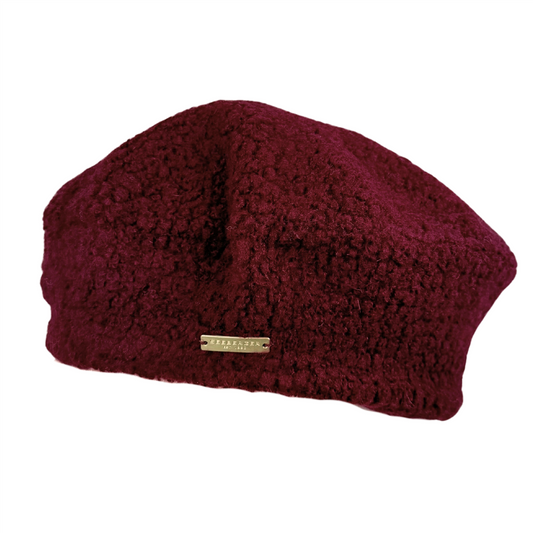 Maggie Alpelue Burgundy Red
