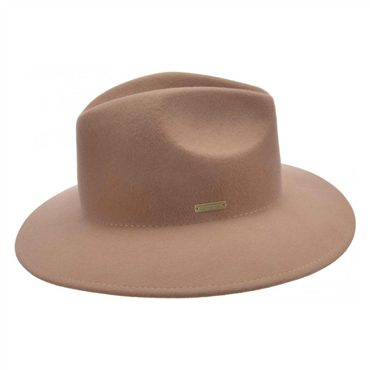 Woolfelt Fedora Rose Beige