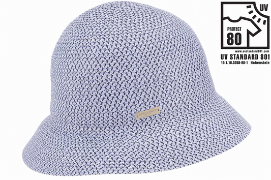 Stella Braid Cloche Light Blue/Swallow Blue