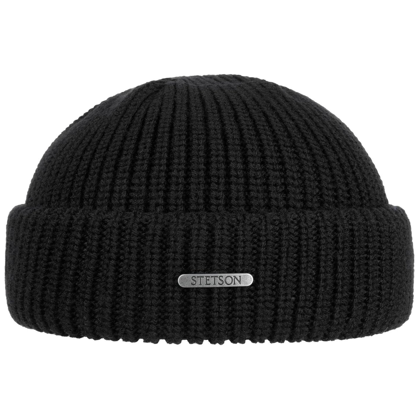 Beanie Merino Wool Black