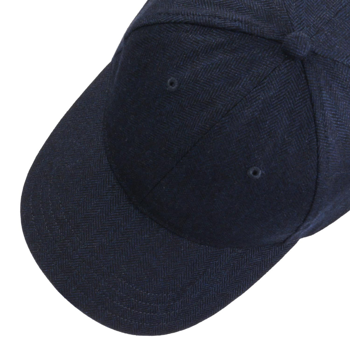 Baseball Cap Wool/Casmere/Silk Blue