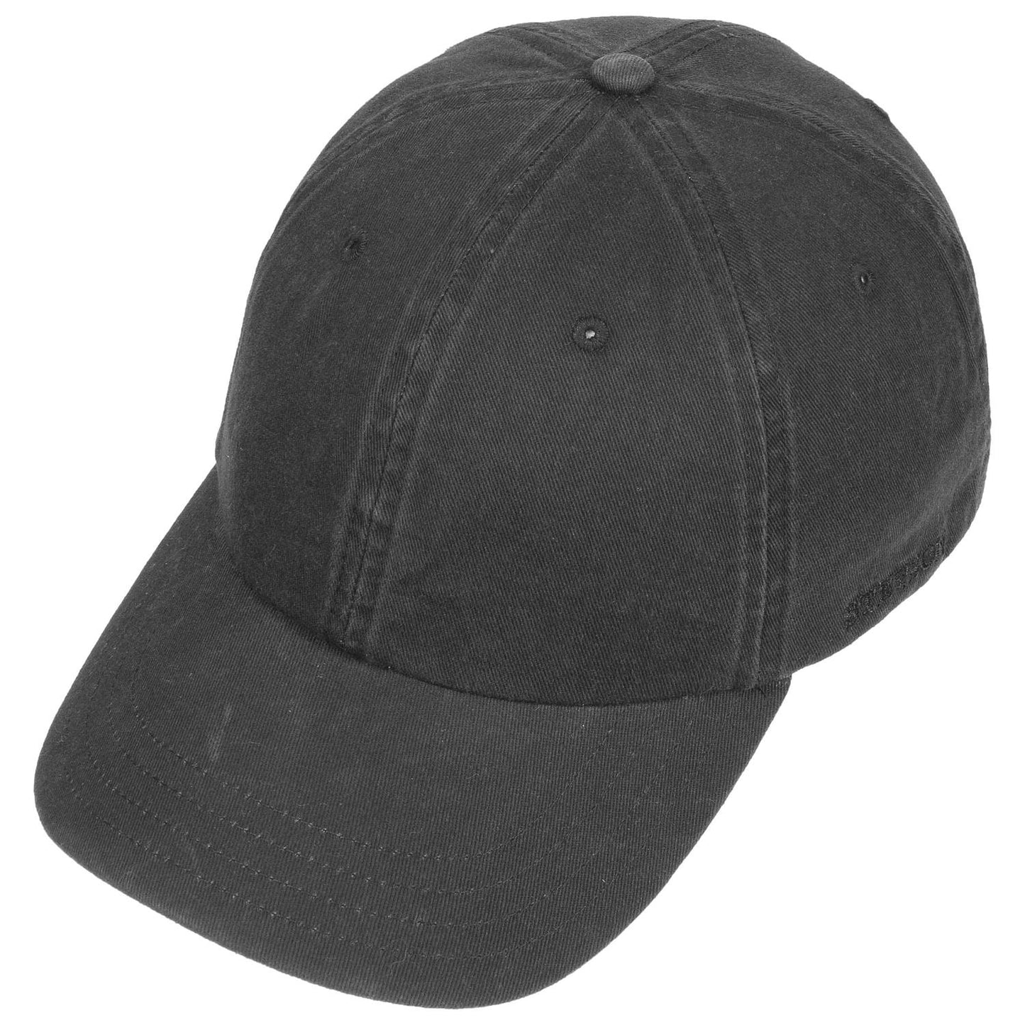 Rector Baseball Cap Cotton Black