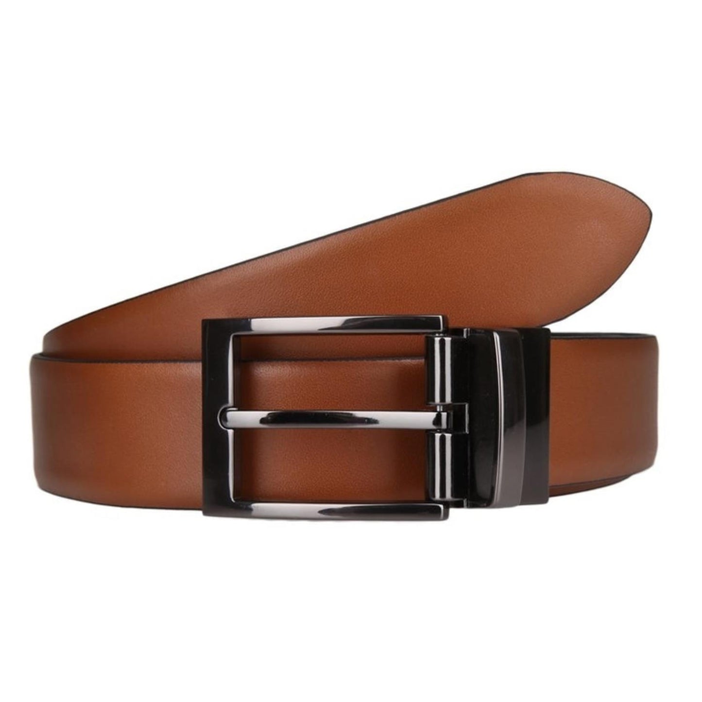 Leatherbelt 2 in 1 Brown & Black