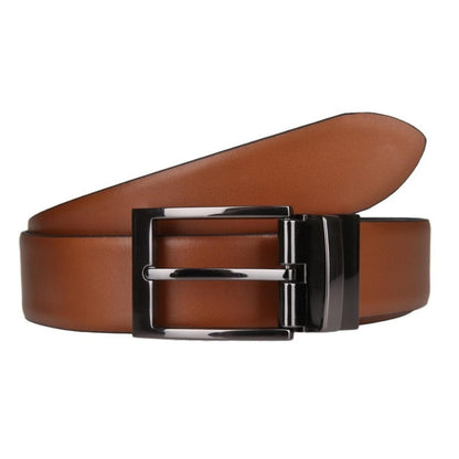 Leatherbelt 2 in 1 Brown & Black