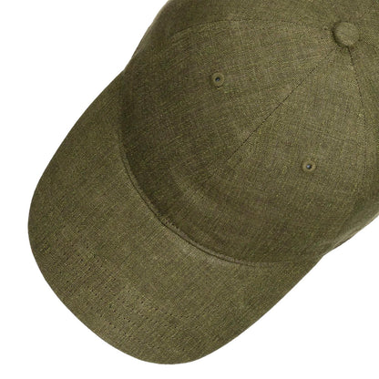 Baseball Cap Linen Olive