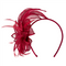 Nikka Fascinator Ruby Red