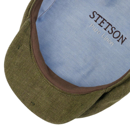 Driver Cap Linen Green