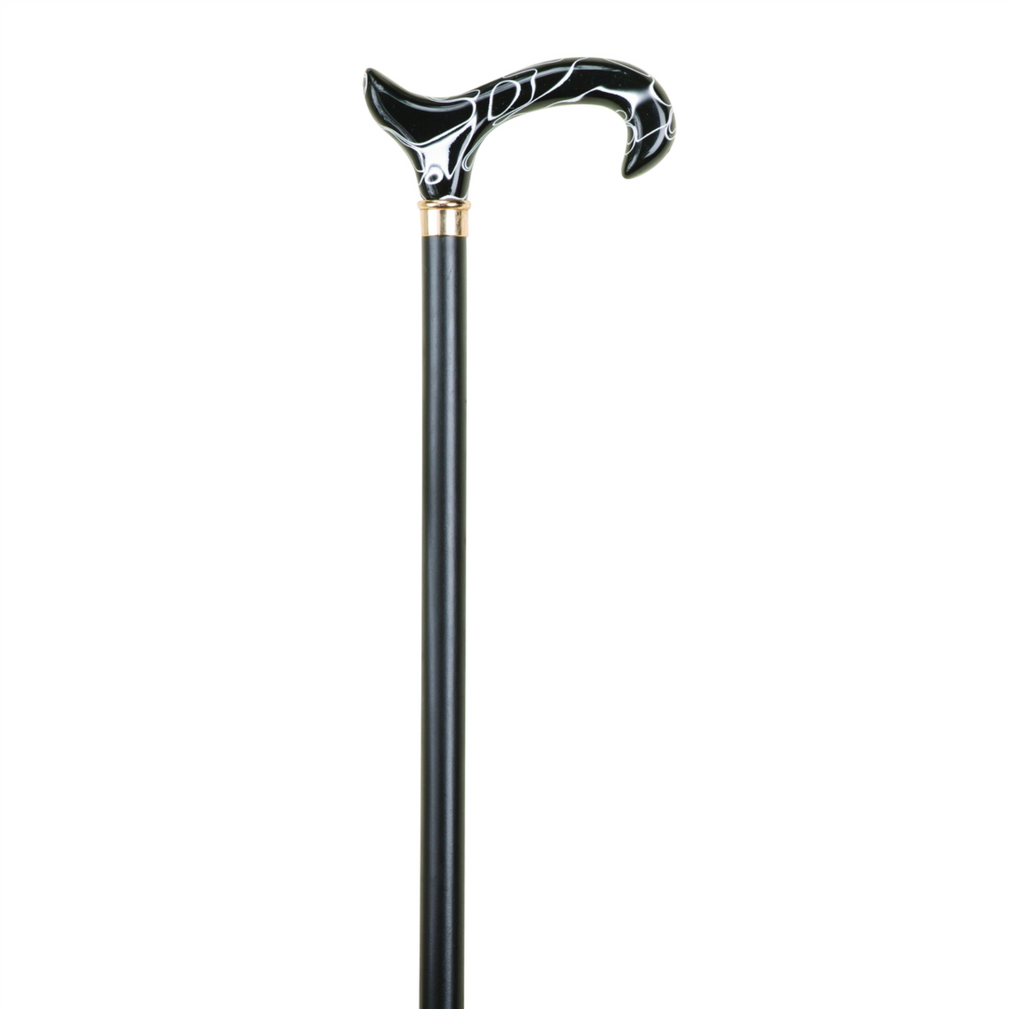 Black Acrylic Dress Cane
