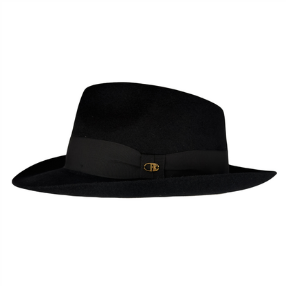 Cosme Antilope Fedora Black
