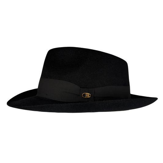 Cosme Antilope Fedora Black