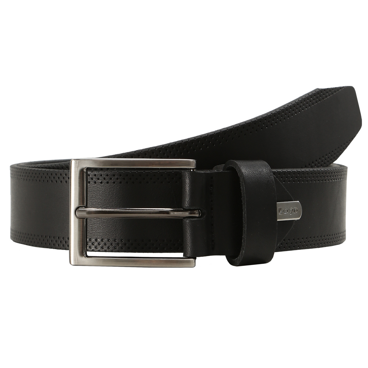 Fullgrain Leatherbelt Black