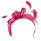 Nora Fascinator Fuchsia