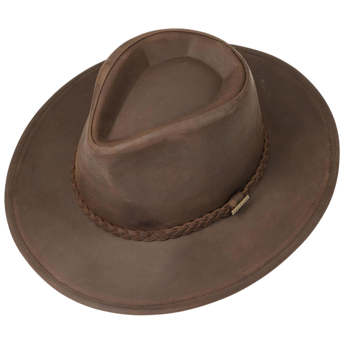 Western Buffalo Leather Brown