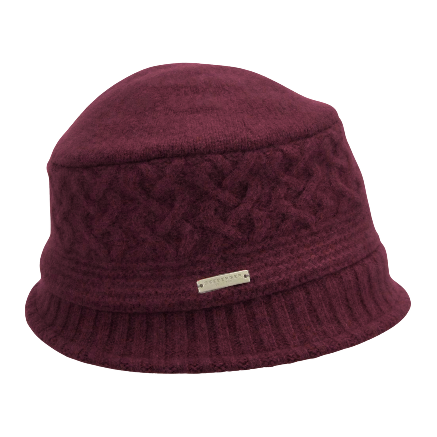 Alessia Wool Burgundy
