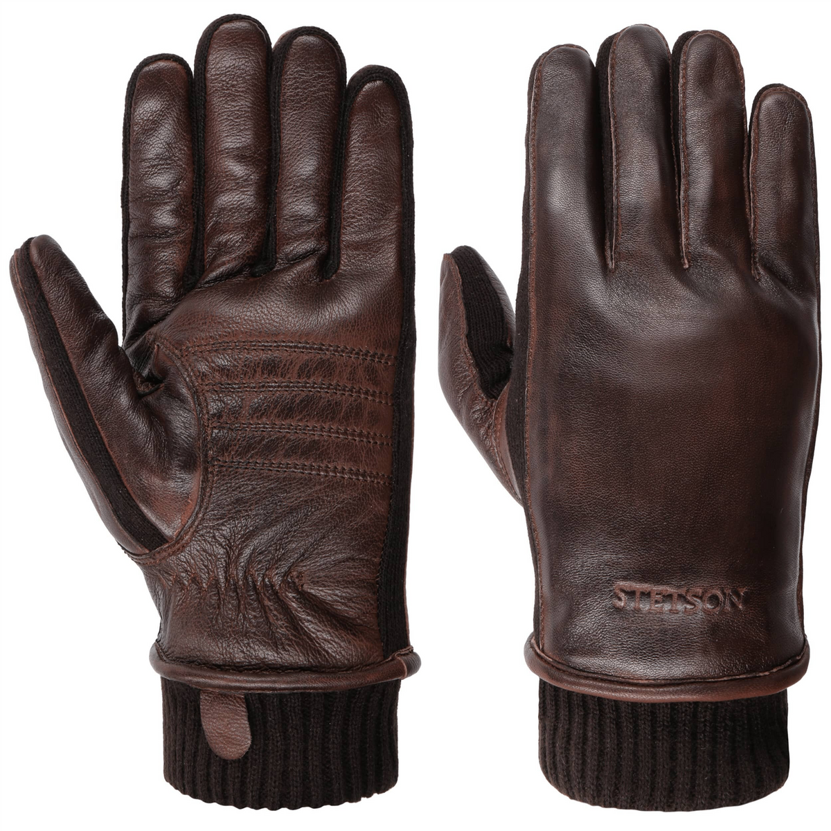 Gloves Nappa Sheepskin Brown