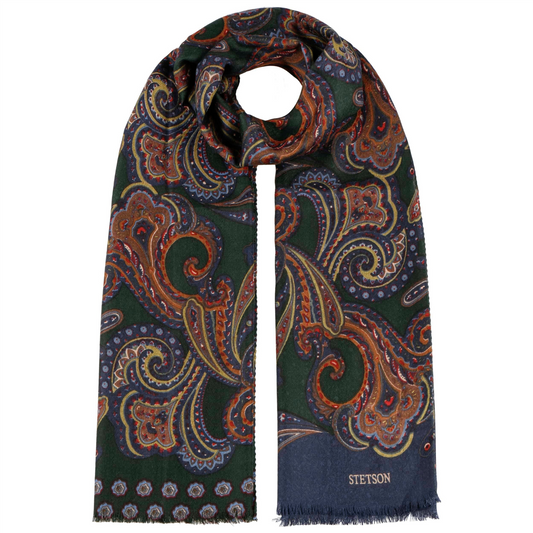 Scarf Wool Paisley
