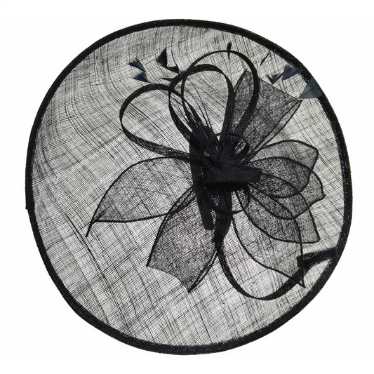 Seeberger Eira Fascinator Black