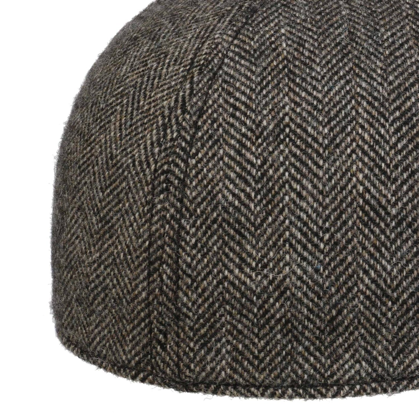 Baseball Wool Herringbone Grey