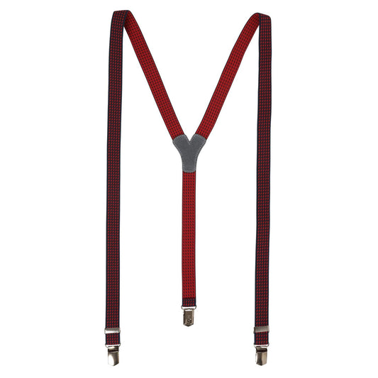 Lloyd Braces Leather Blue/Red