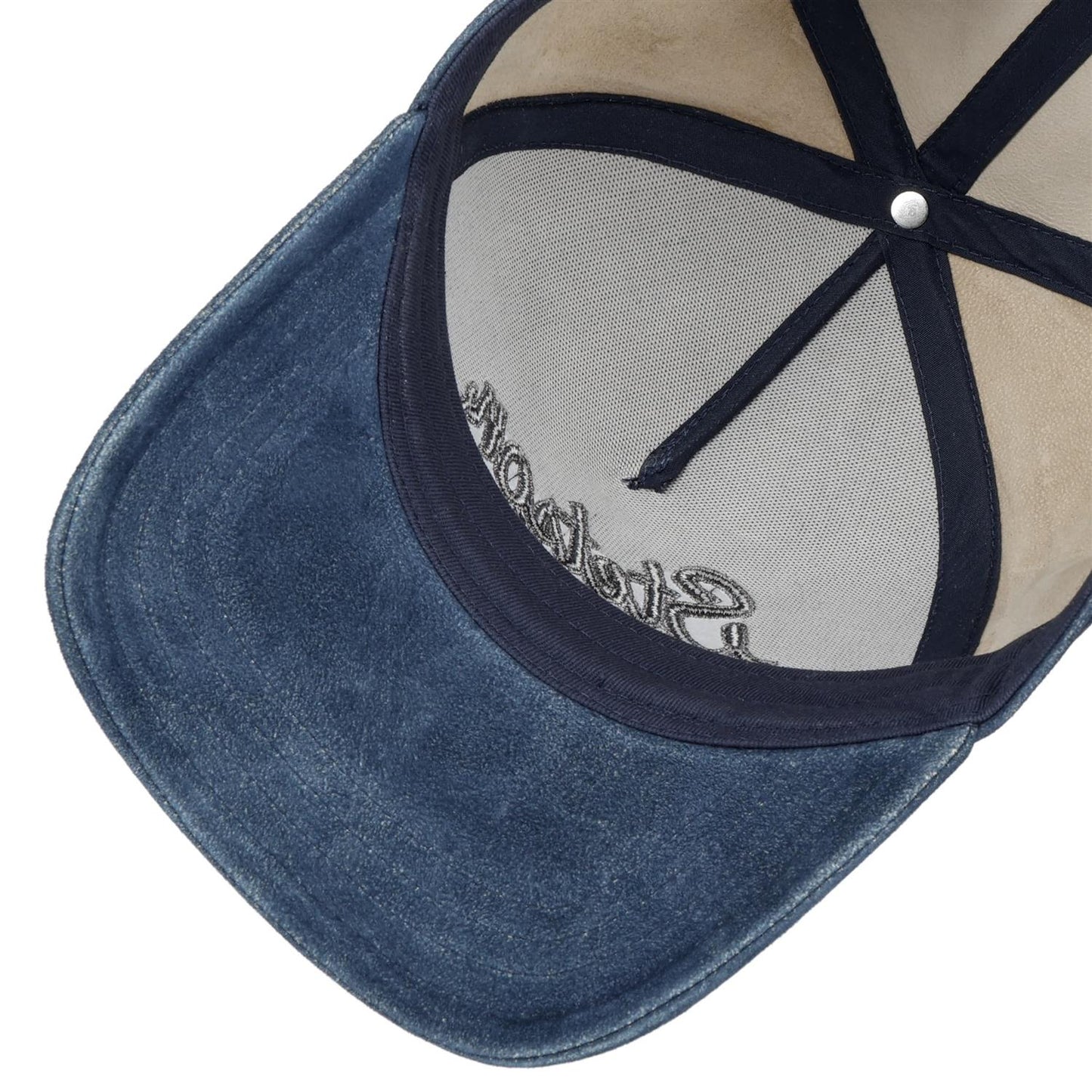 Trucker Cap Denim Leather