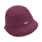 Woolfelt Cloche Aruba Burgundy Red