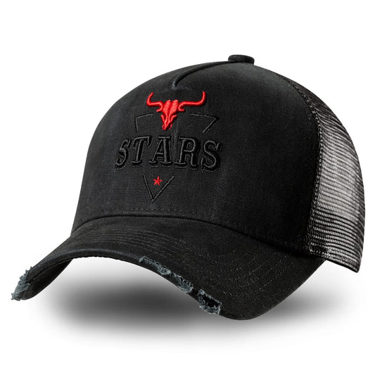 Trucker Cap Stars Black