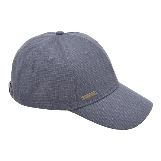 Isla Baseball Cap Cotton Jeans Blue