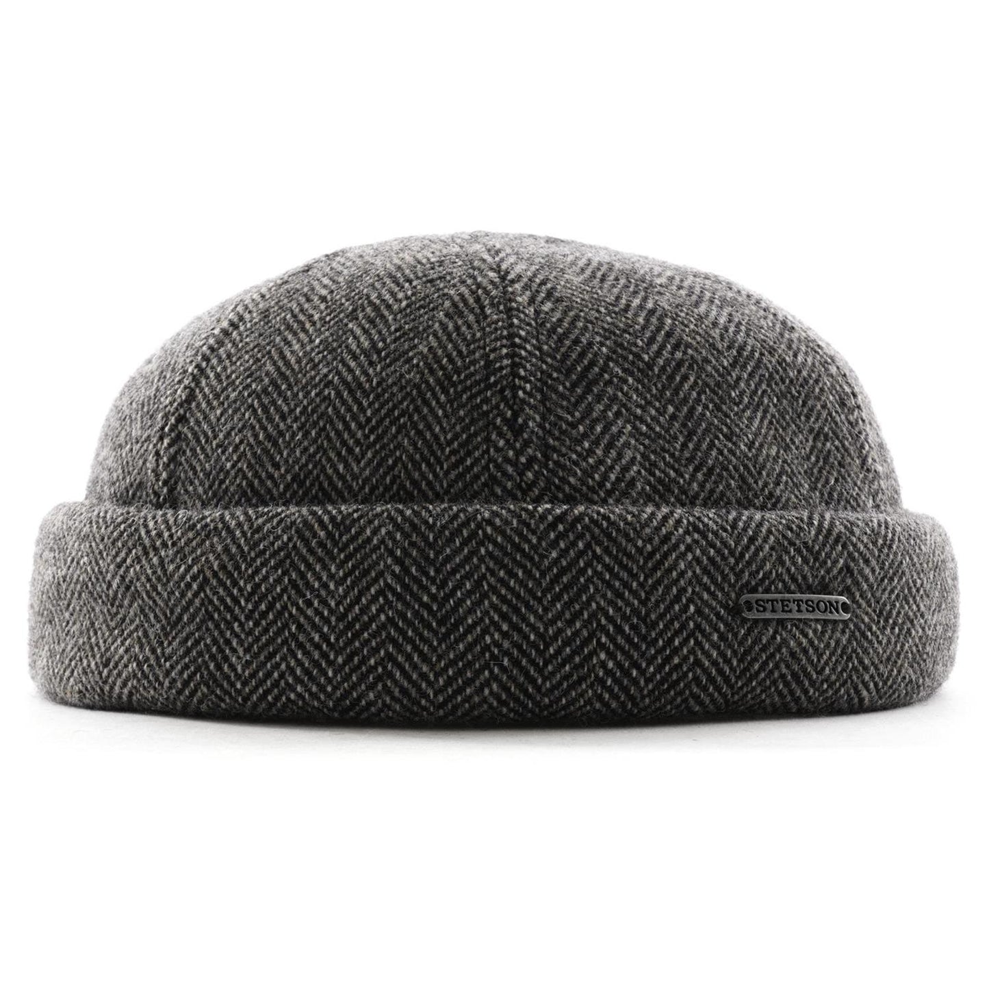 Docker Wool Herringbone Grey