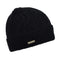 Knitted Beanie Cable Black