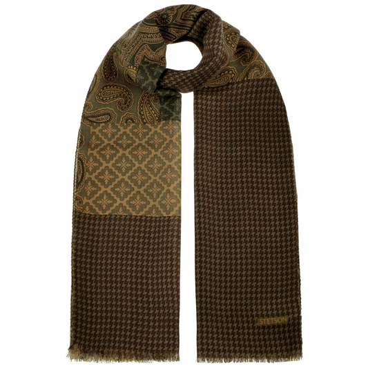Scarf Wool Patchwork