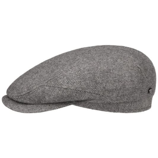Drivercap Wool/Silk/Cashmere Grey