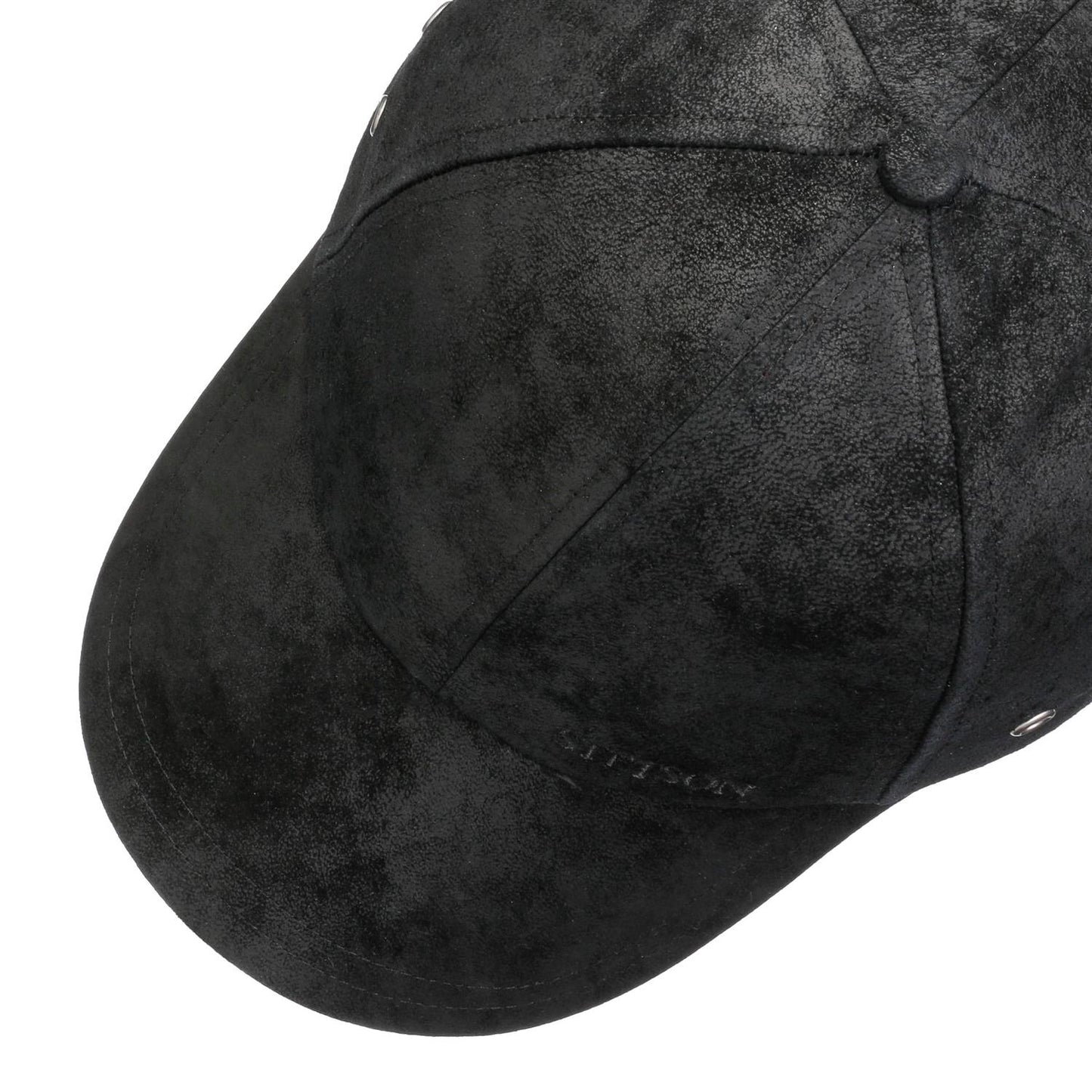 Baseball Cap Pigskin Black