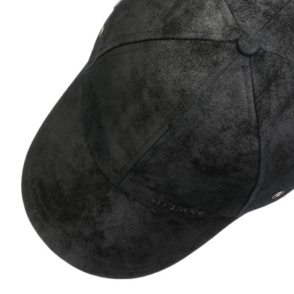 Baseball Cap Pigskin Black