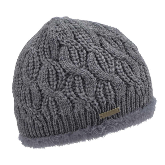 Rine Knit Beanie Smoke Grey