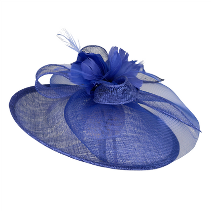 Solveig Fascinator Cobalt